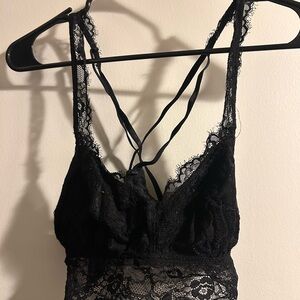 Candie's Black Lace Bra